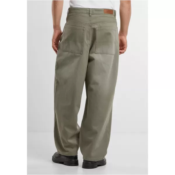  Pánské džíny URBAN CLASSICS TB6746 PALE OLIVE 