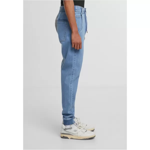  Pánské džíny URBAN CLASSICS TB7567 NEW LIGHT BLUE WASHED 