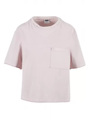 Dámské triko URBAN CLASSICS TB7465 BLUSHED ROSE