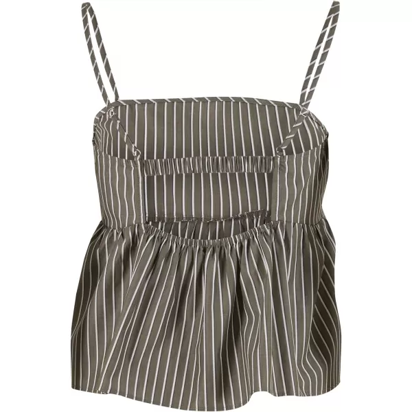  Dámské triko URBAN CLASSICS TB7531 OLIVE/WHITE 