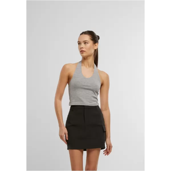  Dámské triko URBAN CLASSICS TB7533 HEATHER GREY 