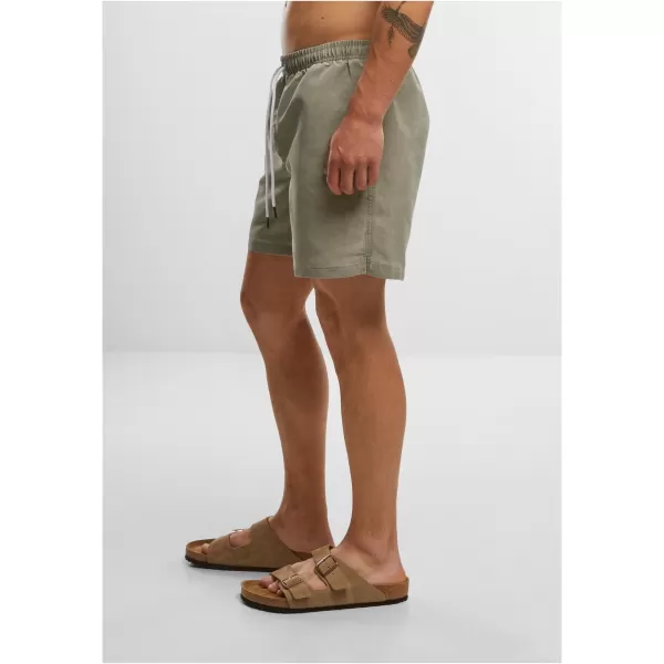  Pánské kraťasy URBAN CLASSICS TB7692 PALE OLIVE 