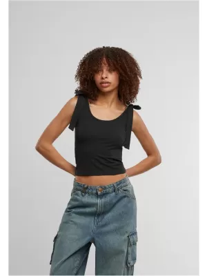 Dámské triko URBAN CLASSICS TB7520A BLACK/BLACK