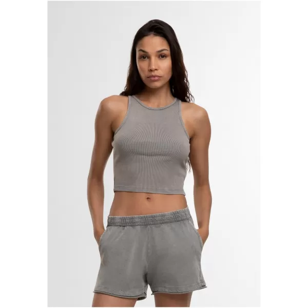  Dámské triko URBAN CLASSICS TB7482 STEEL GREY 