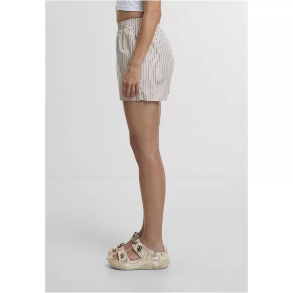  Dámské kraťasy URBAN CLASSICS TB6845 CLOUD/WHITE 