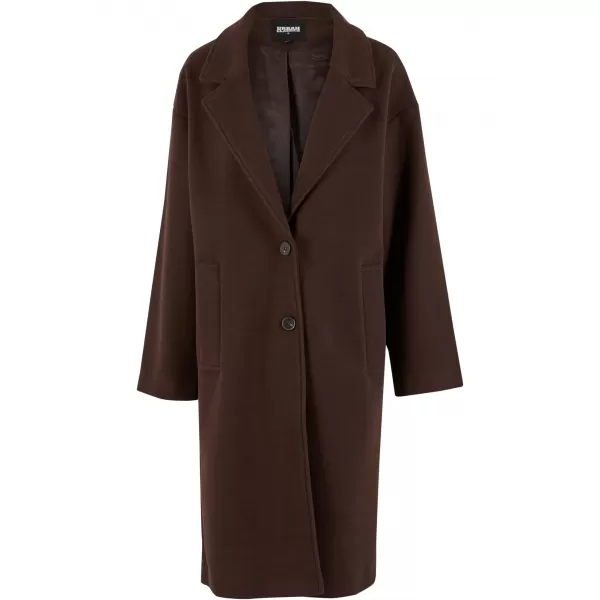  Dámský kabát URBAN CLASSICS TB6073 WARM BROWN 