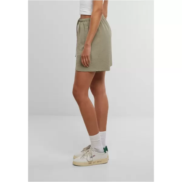  Dámské kraťasy URBAN CLASSICS TB7522 PALE OLIVE 