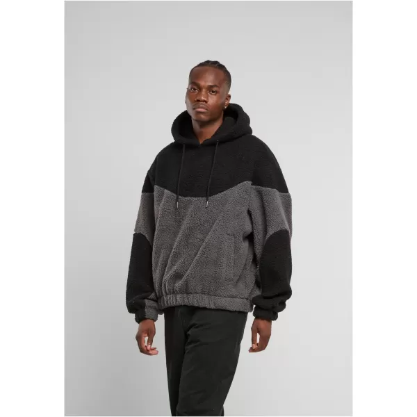  Pánská mikina URBAN CLASSICS TB7924 MAGNET/BLACK 