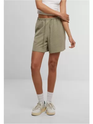 Dámské kraťasy URBAN CLASSICS TB7522 PALE OLIVE
