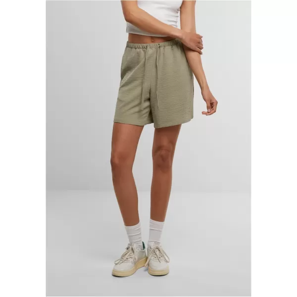  Dámské kraťasy URBAN CLASSICS TB7522 PALE OLIVE 