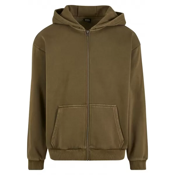  Pánská mikina URBAN CLASSICS TB7613 WARM KHAKI 