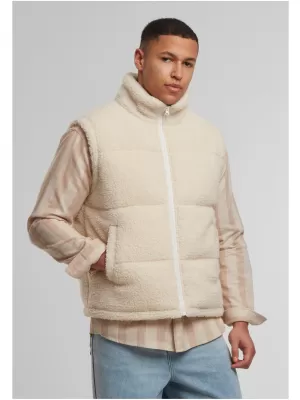Pánská vesta URBAN CLASSICS TB7939 WHITE SAND