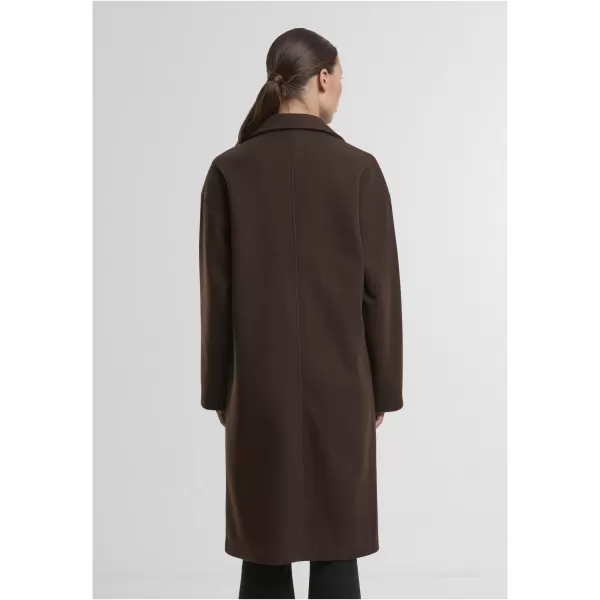  Dámský kabát URBAN CLASSICS TB6073 WARM BROWN 