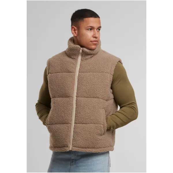  Pánská vesta URBAN CLASSICS TB7939 DARK TAUPE 