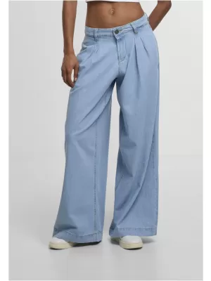 Dámské džíny URBAN CLASSICS TB7192 NEW LIGHT BLUE WASHED