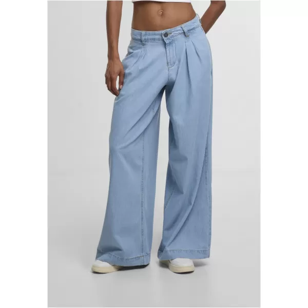  Dámské džíny URBAN CLASSICS TB7192 NEW LIGHT  BLUE WASHED 