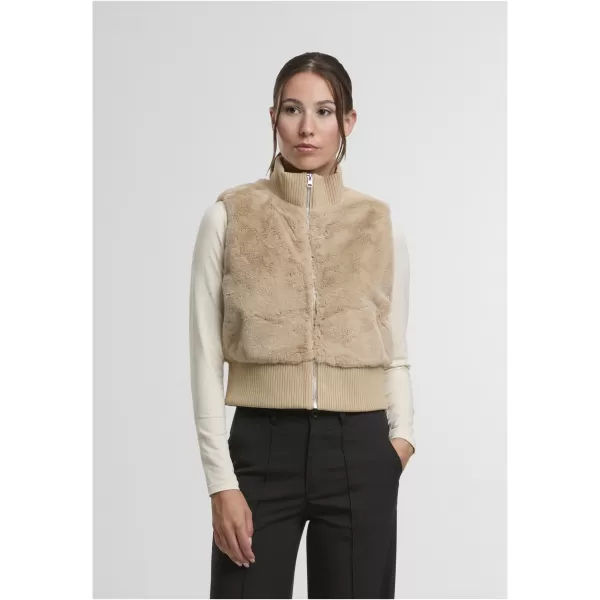  Dámská vesta URBAN CLASSICS TB7933 WET SAND 