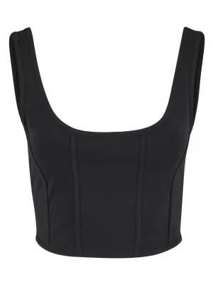 Dámské triko URBAN CLASSICS TB7534 BLACK