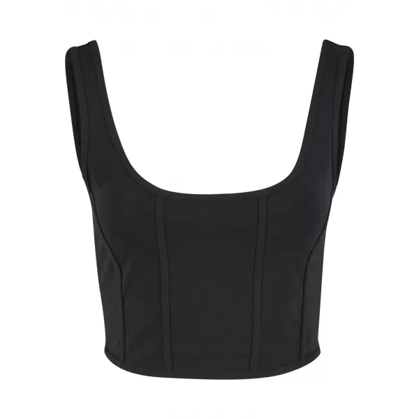  Dámské triko URBAN CLASSICS TB7534 BLACK 