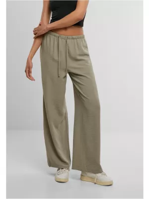 Dámské kalhoty URBAN CLASSICS TB7500 PALE OLIVE