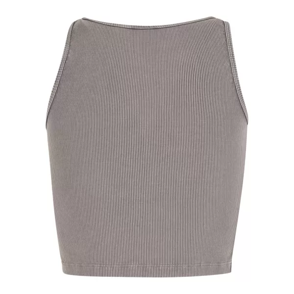  Dámské triko URBAN CLASSICS TB7482 STEEL GREY 