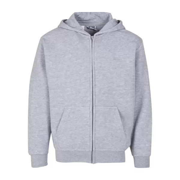  Dětská mikina URBAN CLASSICS UCK8003 HEATHER GREY 
