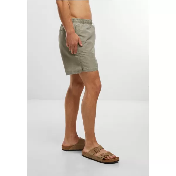  Pánské kraťasy URBAN CLASSICS TB7692 PALE OLIVE 