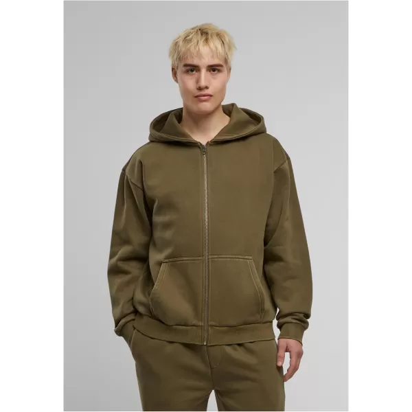  Pánská mikina URBAN CLASSICS TB7613 WARM KHAKI 