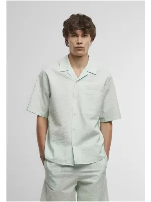 Pánská košile URBAN CLASSICS TB6409 FROST MINT