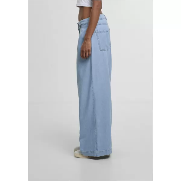  Dámské džíny URBAN CLASSICS TB7192 NEW LIGHT  BLUE WASHED 