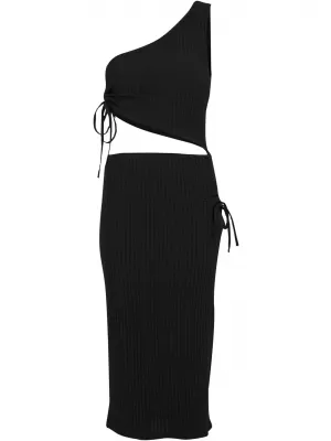 Dámské šaty URBAN CLASSICS TB7706 BLACK