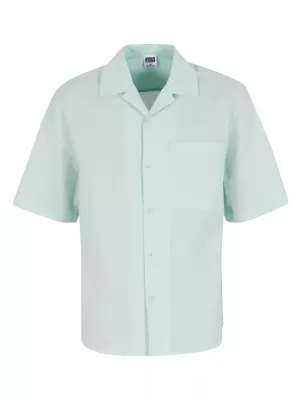 Pánská košile URBAN CLASSICS TB6409 FROST MINT