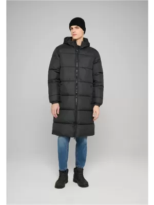 Pánský prošívaný kabát URBAN CLASSICS TB8705-00007 BLACK