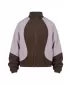Pánská tepláková bunda URBAN CLASSICS TB8602-23085 BROWN/PALE LILAC