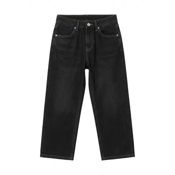  Chlapecké džíny URBAN CLASSICS UCK4461-00709 BLACK WASHED 