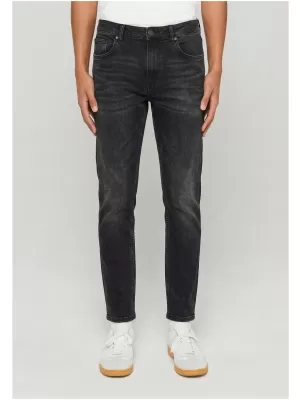 Pánské kalhoty URBAN CLASSICS TB8456 BLACK WASHED