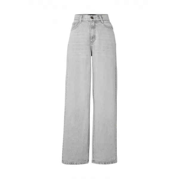  Dámské kalhoty URBAN CLASSICS TB4524 LIGHT SILVER GREY WASHED 