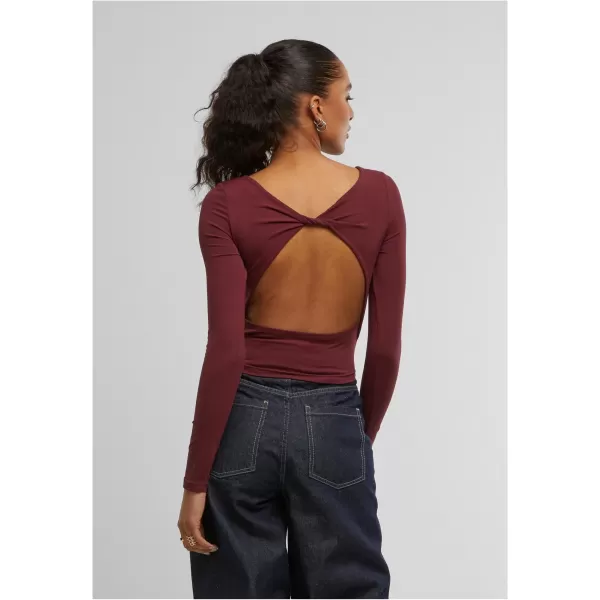  Dámské triko URBAN CLASSICS TB7721 CHERRY 