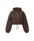 Dámská mikina URBAN CLASSICS TB8635-14274 CHOCOLATE BROWN
