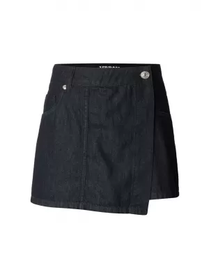 Dámská sukně URBAN CLASSICS TB8365 BLUE RINSED WASHED