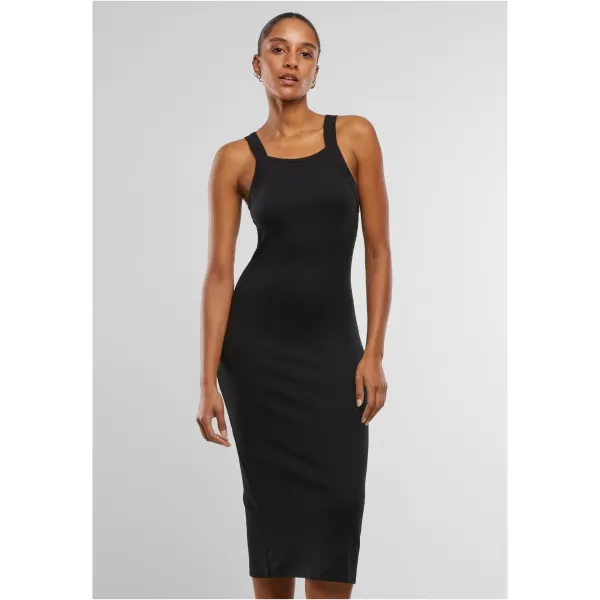 Dámské šaty URBAN CLASSICS TB7526-00007 BLACK 
