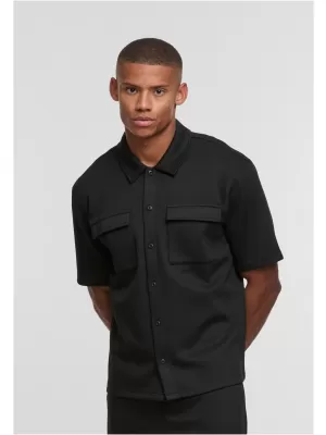 Pánská košile URBAN CLASSICS TB8211-00007 BLACK