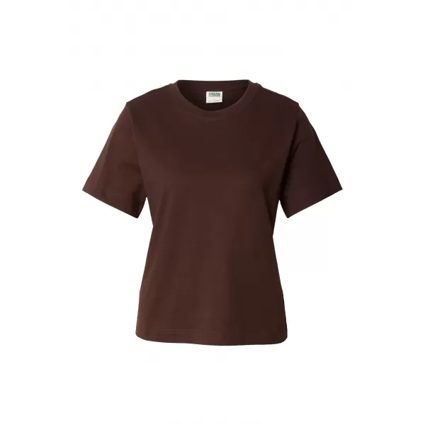  Dámské tričko URBAN CLASSICS TB7494-00075 BROWN 