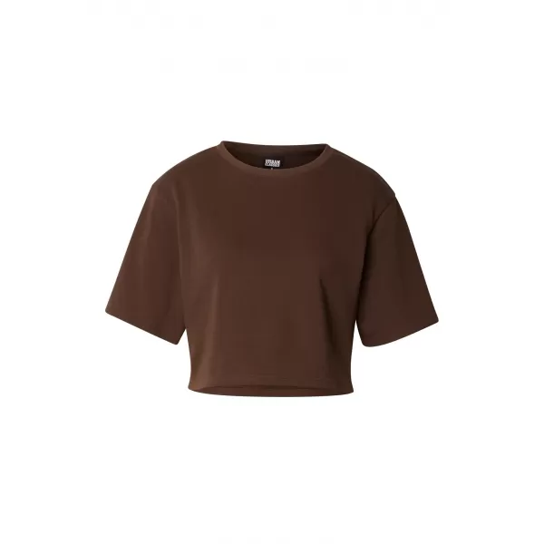  Dámské triko URBAN CLASSICS TB8288 BROWN 