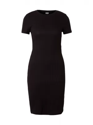 Dámské šaty URBAN CLASSICS TB8275 BLACK