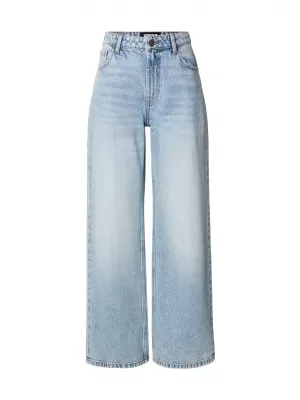 Dámské kalhoty URBAN CLASSICS TB8141 DIRTY LIGHT BLUE ACID WASHED