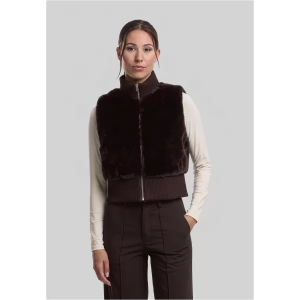  Dámská vesta URBAN CLASSICS TB7933-00075 BROWN 