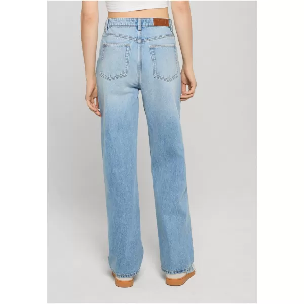  Dámské kalhoty URBAN CLASSICS TB8142 SKYBLUE WASHED 