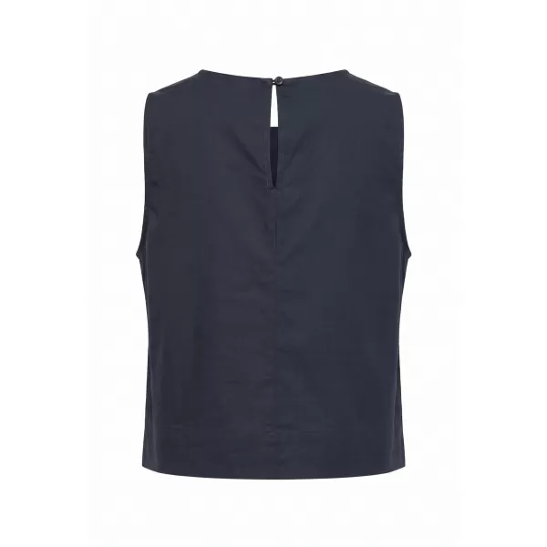  Dámský top URBAN CLASSICS TB8280-00155 NAVY 