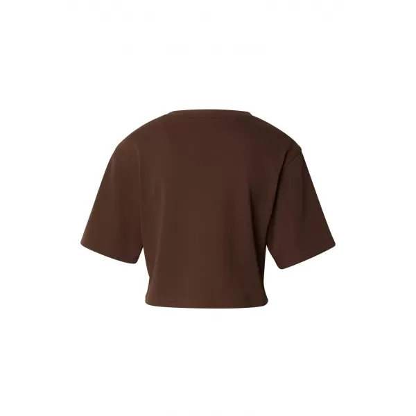  Dámské triko URBAN CLASSICS TB8288 BROWN 